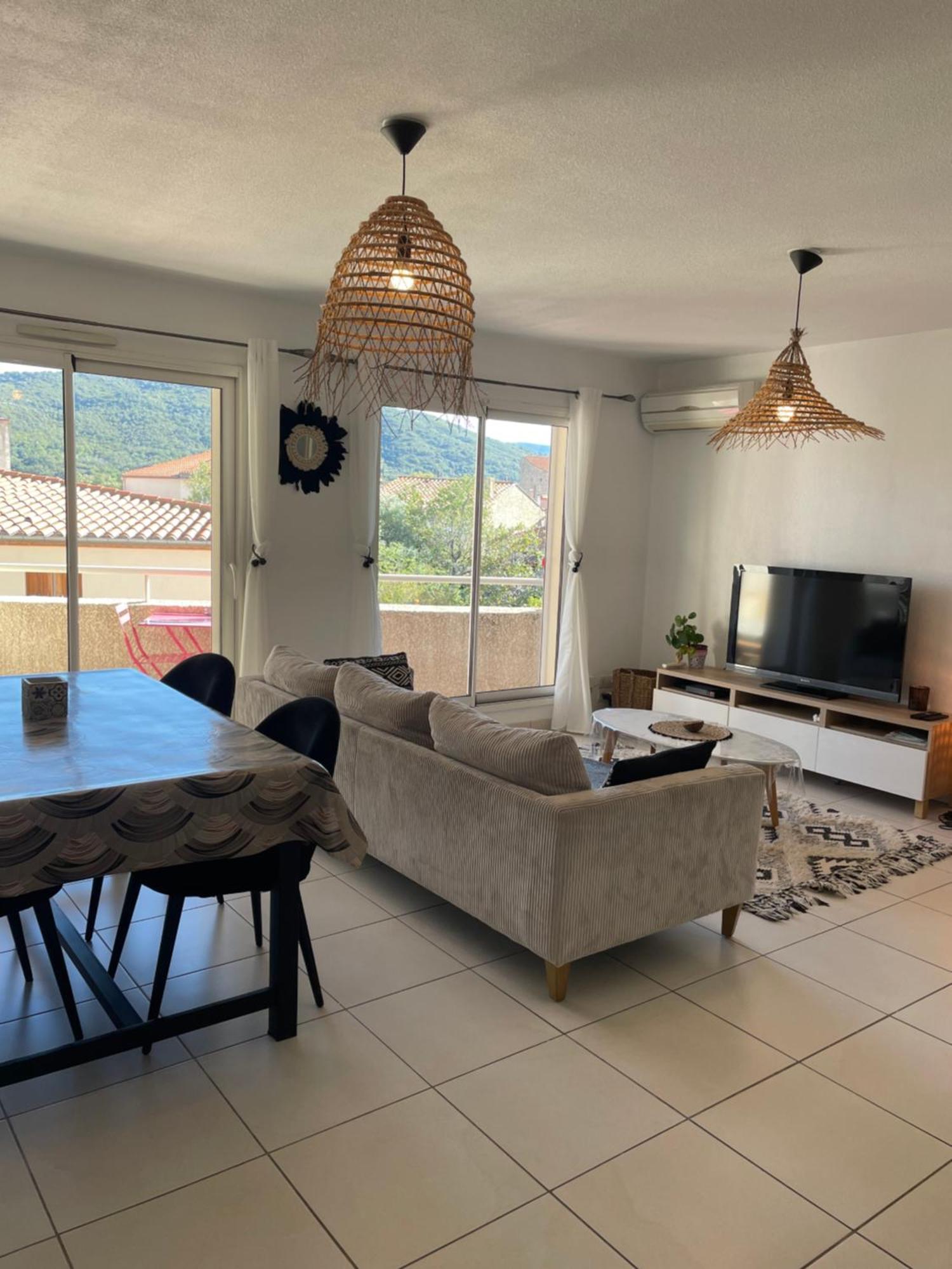 Appartement T3 Climatise,Balcon, Classe 3 Etoiles Le Boulou Exterior foto
